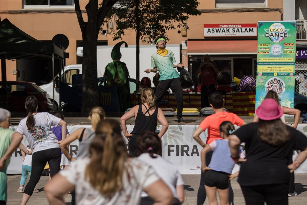 Activitat de zumba a la Fira Primavera 2025- ©Carles Palacio